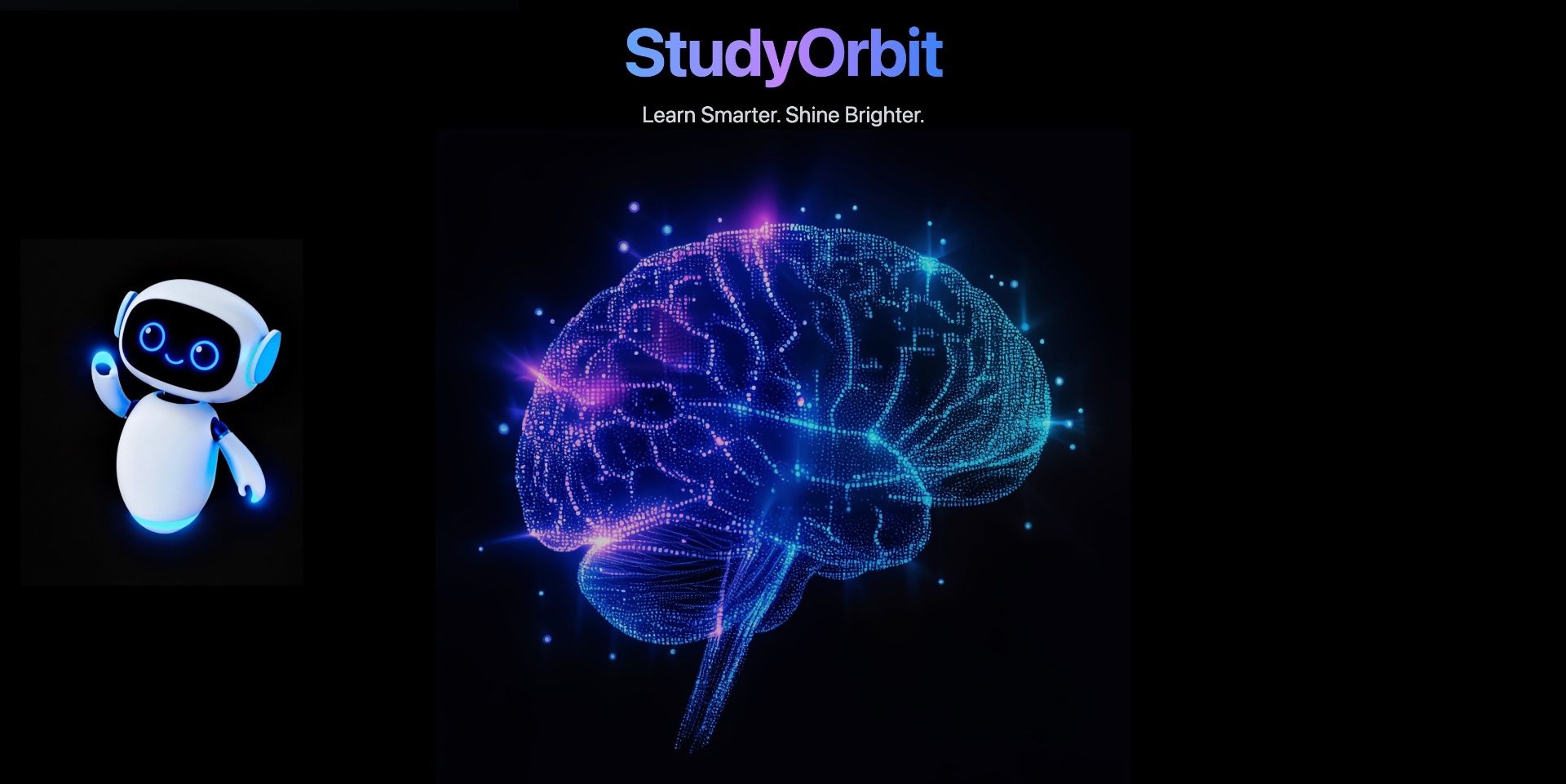 Screenshot of StudyOrbit, Turn any educational PDF into slides, podcasts, games and mock exams